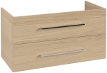Villeroy & Boch Avento alsószekrény, 2 kihúzható elem, 100 cm, nordik oak (a89200vj) - Image 5