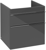 Villeroy & Boch Venticello alsószekrény glossy grey színben 60x50 cm (A92301FP) - Image 6