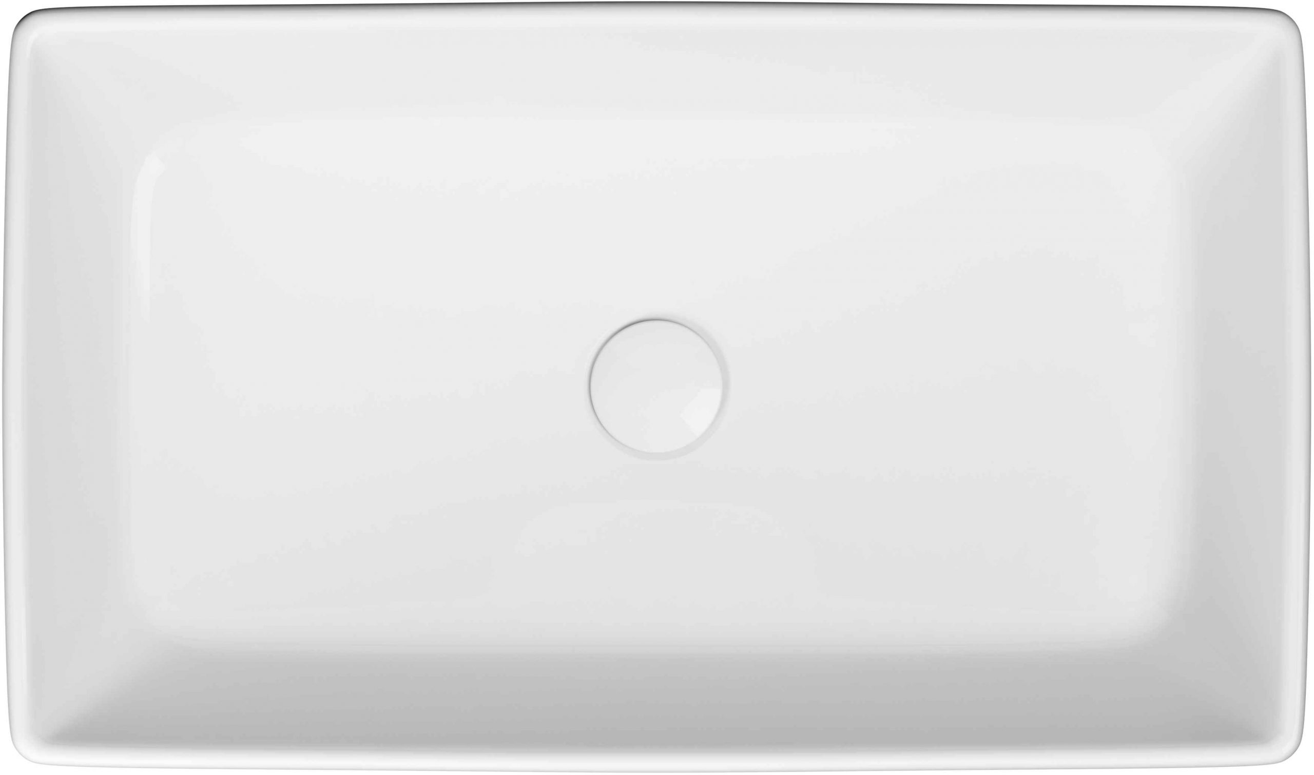 SPLENDOUR 60 COUNTERTOP WASHBASIN top Cersanit City Splendour 60 Szögletes Pultra Tehető Mosdó 60X36 (K35-047) - Image 2