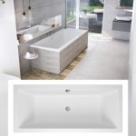 M-Acryl Sabina akril kád Lábbal - 170x75 cm (12384)