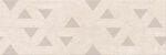 Cersanit Fernetti Stone Geometric Shine Cream Matt. 20X60 cm Dekorcsempe (NT1478-002) - Image 6