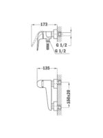 STROHM TEKA Itaca Zuhany Csaptelep (672310200) - Image 2