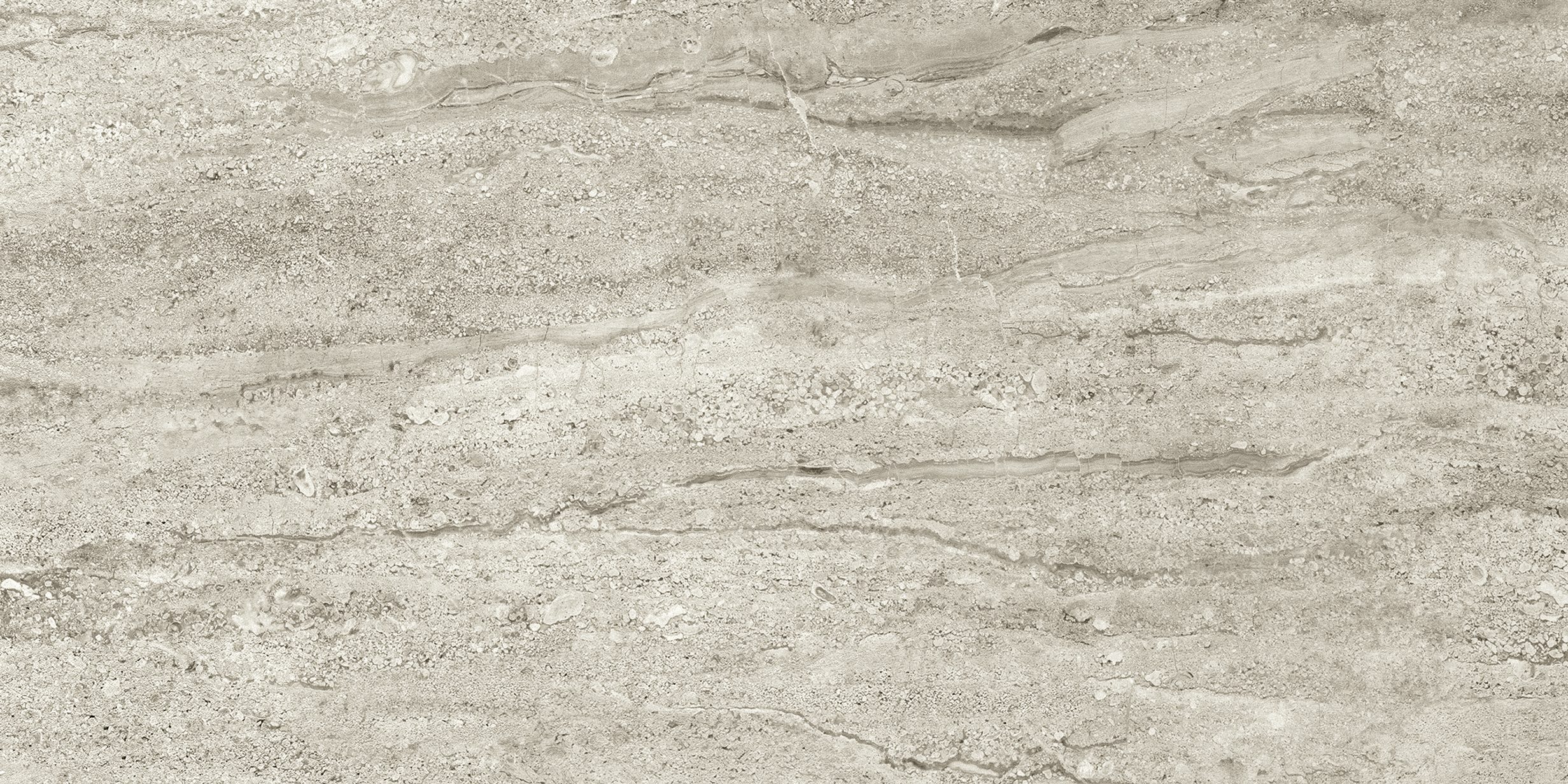 TRAVERTINI DUE GREIGE 30X60 Serenissima Travertini Due Greige Nat/Ret 30X60 Padlólap (1074396) - Image 1