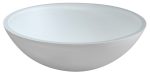 Sapho Beauty Telica Üvegmosdó, 42cm, Fehér (TY181W) - Image 4