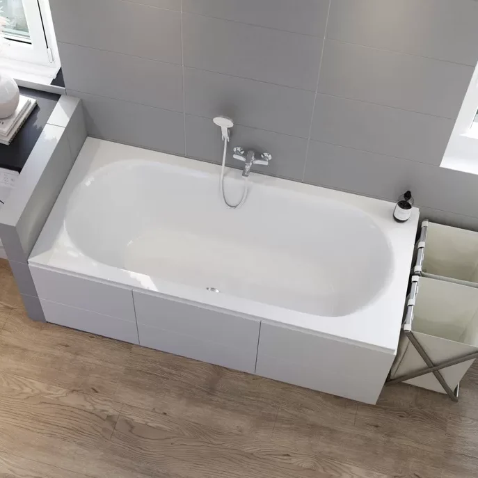 Tamara-uj-1-jpg.webp H2O Tamara Akril Kád, - 160x75 cm (12529) - Image 1