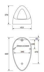 Cersanit Taurus T100 Vizelde (K11-0030) - Image 4