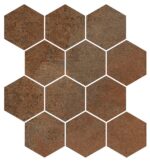 Ascot Urbanica Mosaico Esagona Corten 35X37,5 cm Mozaik (URM50E)