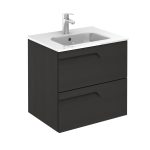 Bannio Vitale 60-as fürdőszobabútor szett fali- Kyra 60 cm mosdóval -nature grey színben (72963-k)