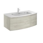 Royo Wave 1 fiókos mosdószekrény, 100x52cm- nature white (126470)