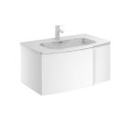 Royo Wave 1 fiókos mosdószekrény, 100x52cm- nature beige (126471) - Image 5