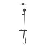 Grohe Rainshower SmartActive 310 Termosztátos Zuhanyrendszer, Phantom Black (22119KF0) - Image 4