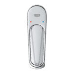 Grohe Eurosmart Mosdócsaptelep Nyitott Kezelőkarral, M-es Méret Click-Clack leeresztővel (23981003) - Image 5