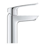 Grohe Eurosmart Mosdócsaptelep Nyitott Kezelőkarral, M-es Méret Click-Clack leeresztővel (23981003) - Image 2