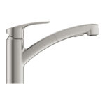 Grohe Eurosmart Kihúzható Fejes Mosogatócsaptelep Új (30305DC1) SuperSteel - Image 3