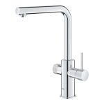 Grohe Blue Pure Minta Vízszűrős Mosogatócsaptelep Kihúzható gyöngyöztetőval (30590000)