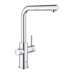 Grohe Blue Home L-kifolyós kezdőkészlet, kihúzható fejes csapteleppel  - Króm, Fényes (31539000) - Image 2