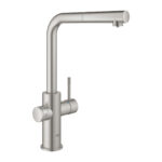 Grohe Blue Home L-kifolyós kezdőkészlet, kihúzható fejes csapteleppel  - Króm, Fényes (31539000) - Image 3