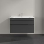 Villeroy & Boch Venticello alsószekrény glossy grey színben 100x50 cm (A92601FP) - Image 3