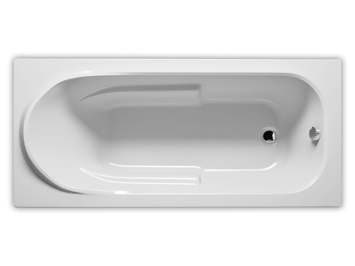 columbia-top_1da98a04979367405925ae2ce59483d1 Riho Columbia 140X70 Egyenes Akril Kád (B004001005) - Image 1