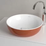 Artis Ráültethető Mosdó Kerek, Fali Vagy Magasított Csaptelephez, Csaplyukfurat Nélkül, Túlfolyó Nélkül (417943Bcw8) - Image 3