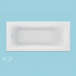 H2O Danuta Akril Kád, - 170x75 cm (12369) - Image 4