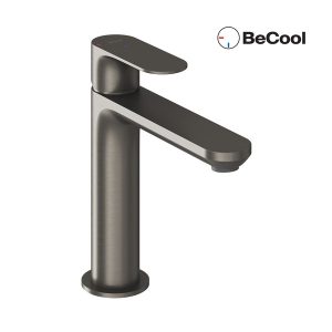 Ravak Eleganta Álló mosdócsaptelep BeCool 174 mm, leeresztő nélkül, Graphite Brushed