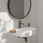 Ravak Espirit Álló mosdócsaptelep BeCool 250 mm, leeresztő nélkül - Graphite Brushed - Image 2