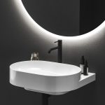 Ravak Espirit Álló mosdócsaptelep 250 mm, leeresztő nélkül, Black Matt - Image 2