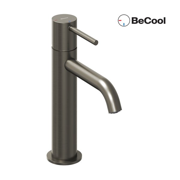 es012-01-grafit Ravak Espirit Álló mosdócsaptelep BeCool 190 mm, leeresztő nélkül - Graphite Brushed - Image 1