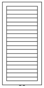 RADECO ESCALERA 2 1160X550 Design egyenes törölköző szárító radiátor 445 WATTOS - Image 7