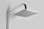 AQUALINE FACTOR teleszkópos zuhanyoszlop csapteleppel, mag.:757-1117mm, bekötés:150mm, króm (FC960) - Image 2