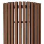 RADECO CARRERA P 1800X430 Design félköríves törölköző szárító radiátor 1380 WATTOS - Image 4