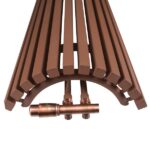 RADECO CARRERA P 1800X430 Design félköríves törölköző szárító radiátor 1380 WATTOS - Image 5