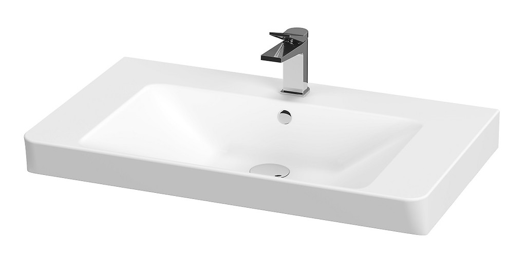 k675-003_mille_80_washbasin_rectangular_b Cersanit Mille 80X48 CM Mosdó (K675-003) - Image 1