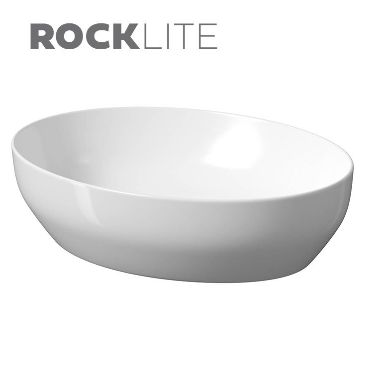 k677-002_larga_50x38_countertop_washbasin_white_ellipse_side_rocklite Cersanit Larga Fehér Pultra Tehető 55X38 CM Mosdó (K677-002) - Image 1