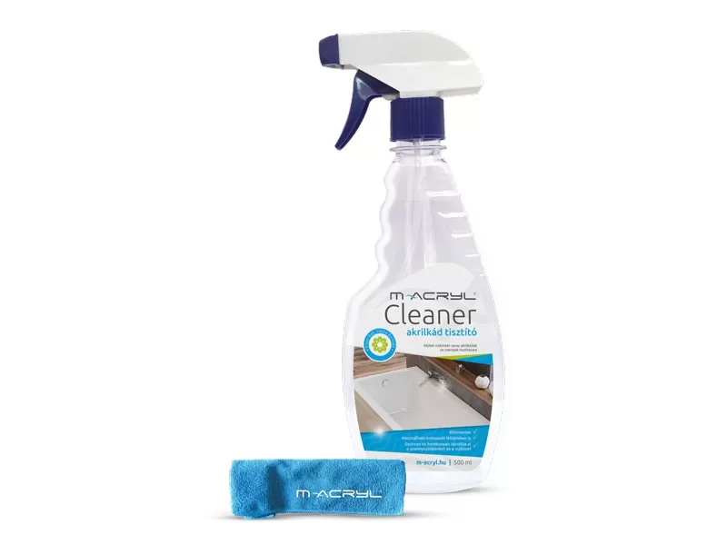 kád tisztító M-Acryl Cleaner akrilkád tisztítószer ajándék törlőkendővel 500ml (15403) - Image 1