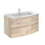 Royo Wave 2 fiókos mosdószekrény, 100x52cm- nature beige (126479)