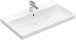 Villeroy & Boch Push-Open Leeresztő Szelep, 72 X 72 X 100 Mm, Fehér Alpin Túlfolyos Mosdókhoz (8L033401) - Image 2