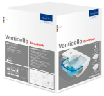 Villeroy & Boch Venticello Fali-WC Kombipack, Slim Tetővel, Directflush Ceramicplus Bevonattal (4611RLR1) - Image 2