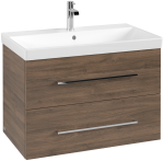 Villeroy & Boch Avento alsószekrény, 2 kihúzható elem, 80 cm, arizona oak (vh) (a89100vh)