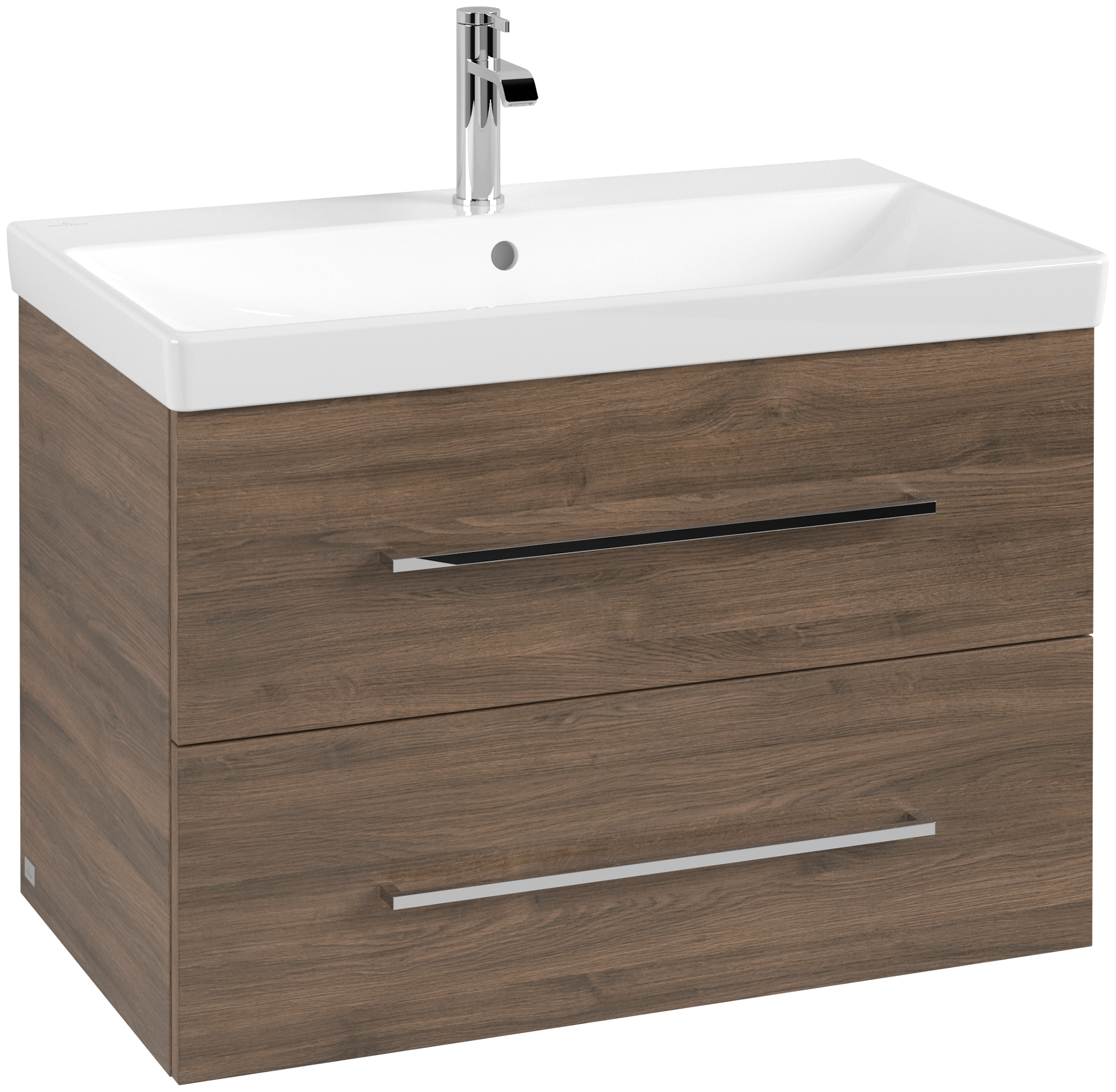 pic_A89100VH Villeroy & Boch Avento alsószekrény, 2 kihúzható elem, 80 cm, arizona oak (vh) (a89100vh) - Image 1