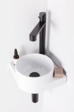 Ravak Puri black mosdócsaptelep, leeresztő nélkül, 320mm PU 015.20 - Image 4