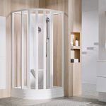 Ravak Supernova Zuhanybox ASBKP6 91x91x206,5 - Átlátszó üveggel