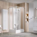 Ravak Supernova  Zuhanybox ASBRV2 80x80x206,5 cm - Átlátszó üveggel