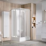 Ravak Supernova  Zuhanybox ASBRV2 90,5x90,5x206,5 cm - Grape üveggel