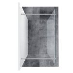 Ravak Walk-In Free zuhanykabin 120x200 cm - króm - Image 3