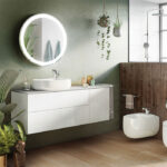 Roca Beyond Pultratehető Mosdó , 1 Csaplyukkal Jobb Oldalt , Túfolyó Nélkül 45,5X45,5 (A3270B9000) - Image 3