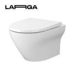Cersanit Larga Oval CleanOn fali WC szett ülőkével