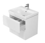 Cersanit szekrény Moduo slim 50 x 35 cm alsószekrény mosdóhoz- fényes fehér -lapraszerelt (s590-006-dsm) - Image 3