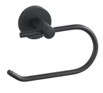 AQUALINE SAMBA WC-papírtartó, fedél nélkül, fekete (SB217)